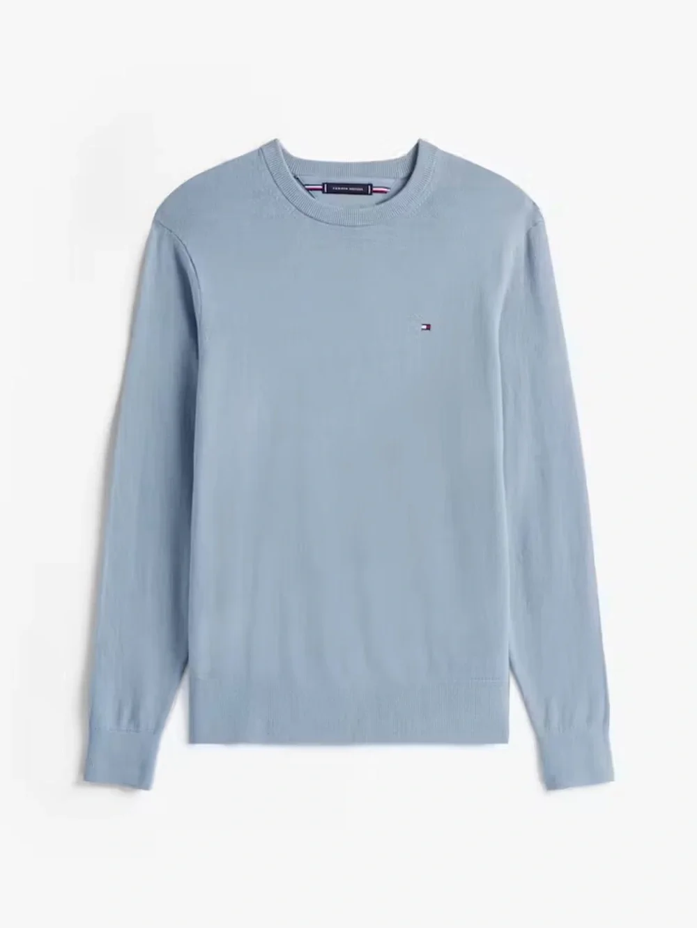 Tommy Hilfiger Men’s Crewneck Sweater - Pale Blue